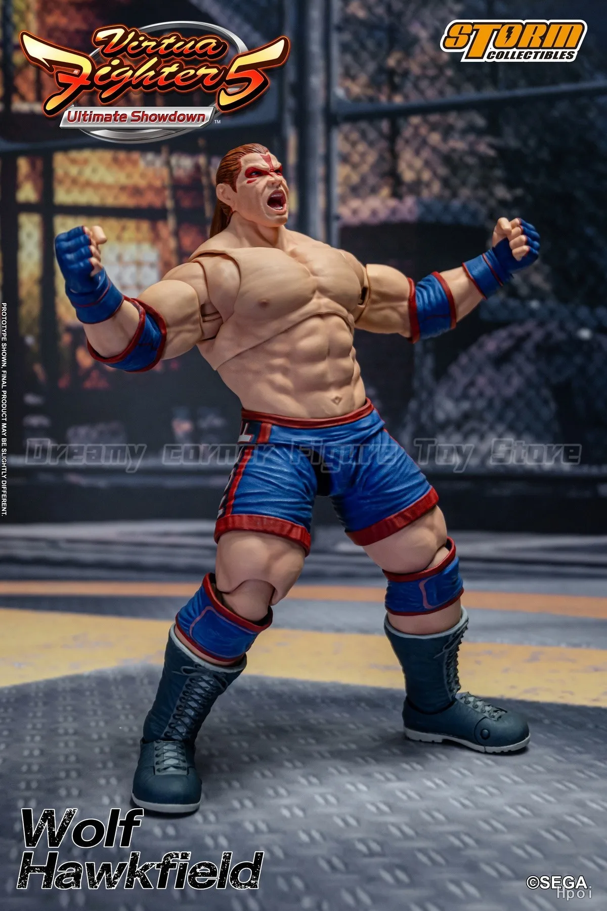 【En stock】Figura de acción Storm Collectibles Virtua Fighter 5 WOLF HAWKFIELD 1/12