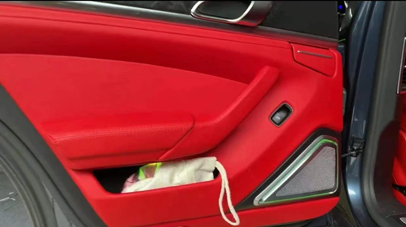 ภายใน Ambient Light Speaker Led สำหรับ Porsche Panamera 2011-2016บรรยากาศ4ประตูลำโพง