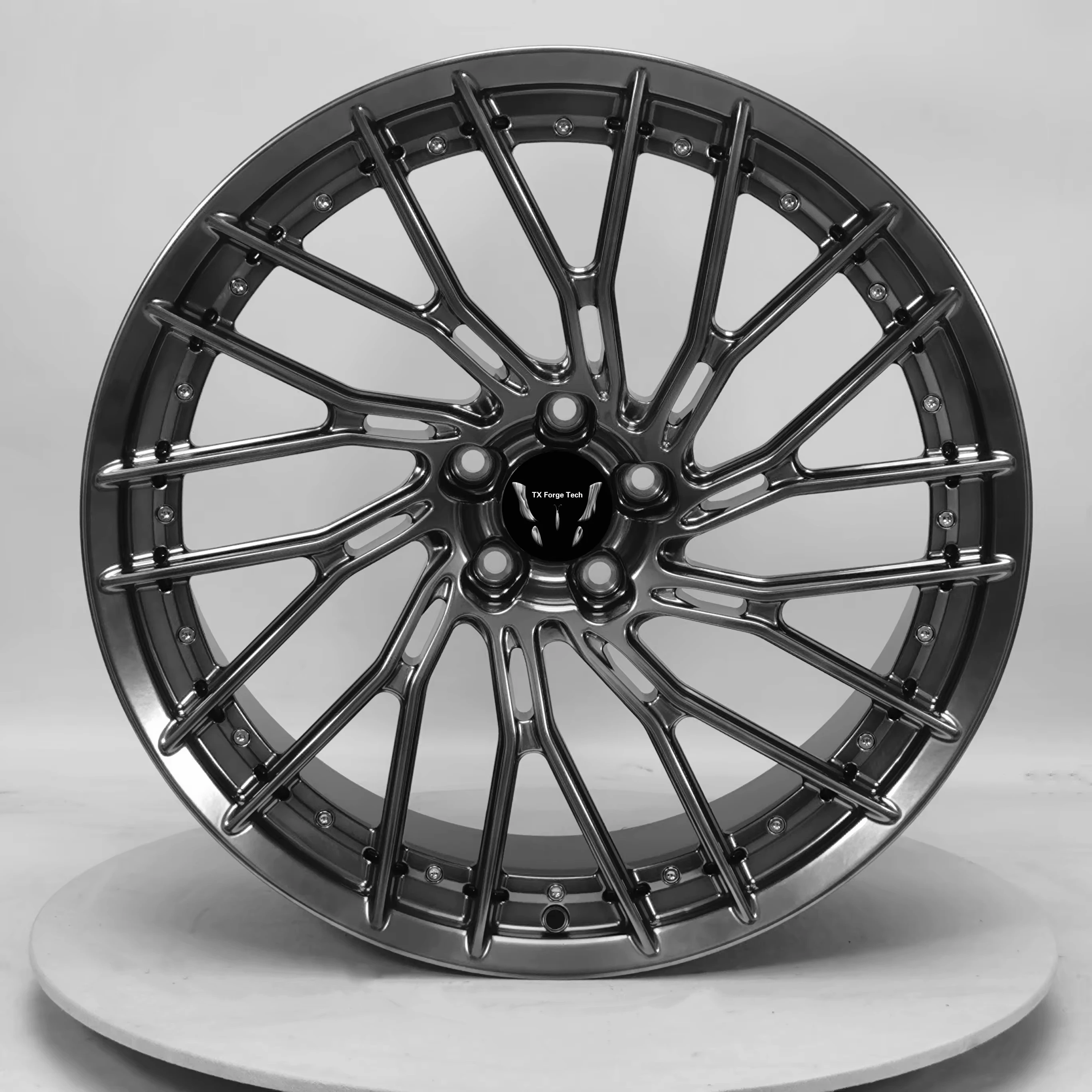 

Высококачественные кованые диски из алюминиевого сплава PCD 30 мм по индивидуальному заказу для Mercedes-Benz для BMW Tesla, новый сорт, бронзовая отделка, 100 мм