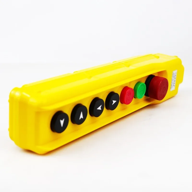 For YQA1-61KB 62KB 63KB 64KB Hoist Pendant Control Push Button Switch Handheld Remote Control for Electric Hoist Crane