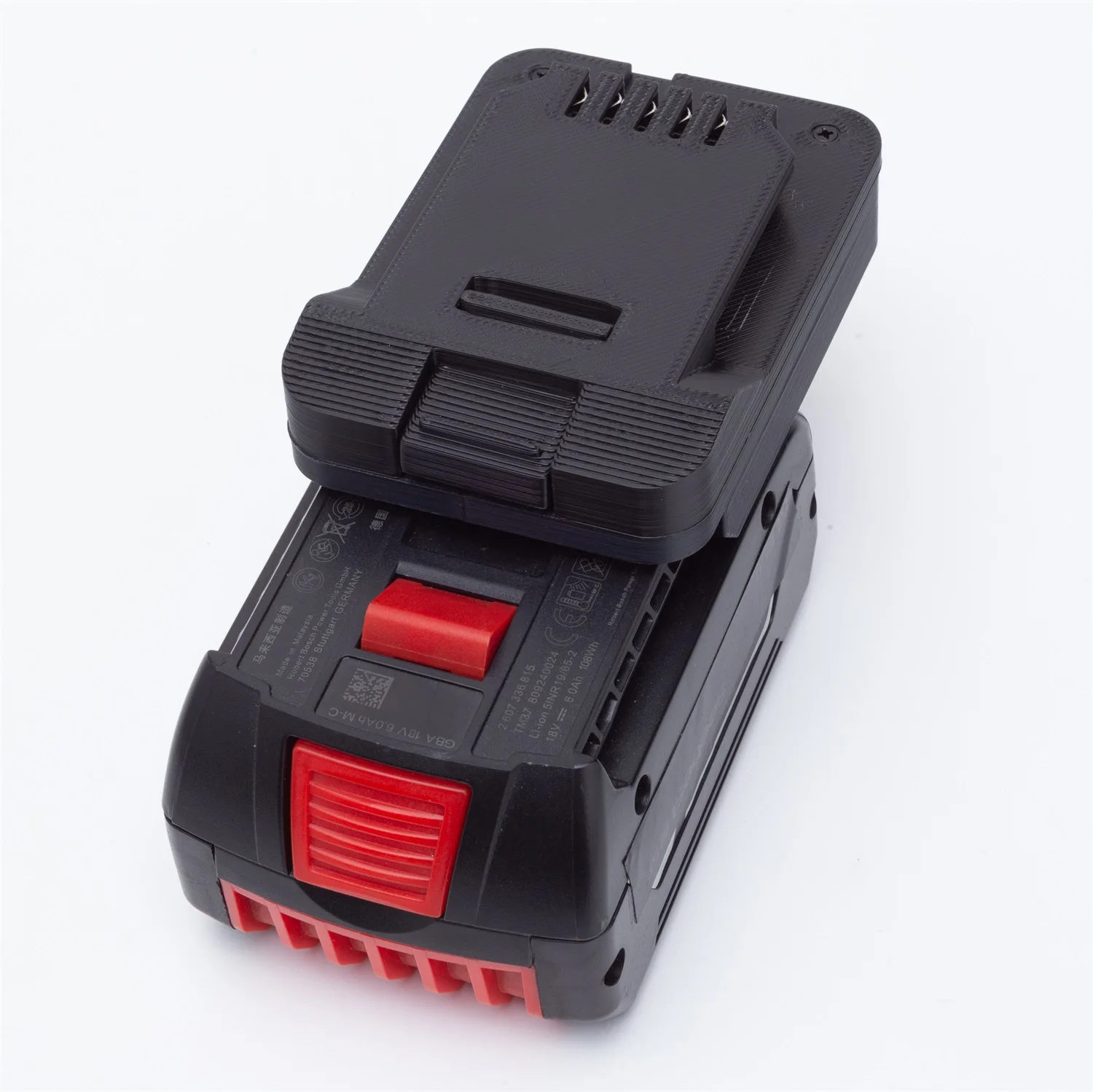 Imagem -03 - Adaptador para Bateria de Lítio Bosch 20v Power Drill Tool Acessórios para Ferramentas Ferramentas Não Incluídas e Bateria 18v