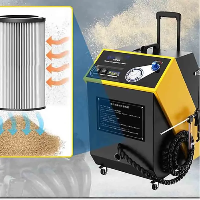 Car Walnut Sand Carbon Cleaning Machine Engine Internal Cleaning Valve High-pressure Carbon Removal Equipment