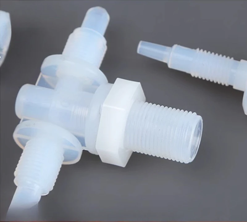 PFA Needle Valve, Semiconductor Trough Chip Cleaner, Wafer Equipment Corrosion Resistant PFA Needle Valve
