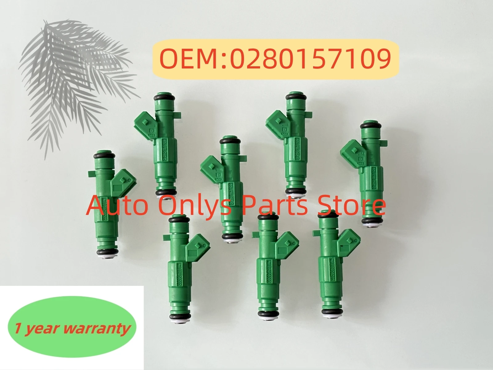 

8PCS High quality Fuel injector nozzle 0280157109 030906031AJ For - Kombi 1.4 8v 2009 Flex for VW