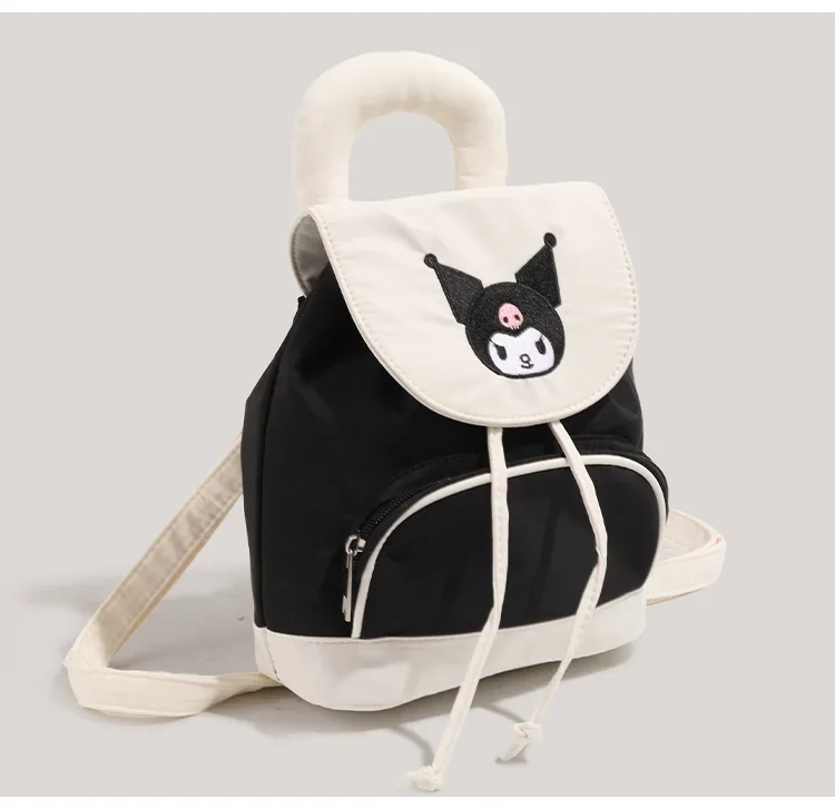 New Sanrio Backpack Korean Style Ins Style Waterproof Cute Big Ear Dog Clow Women's Bag