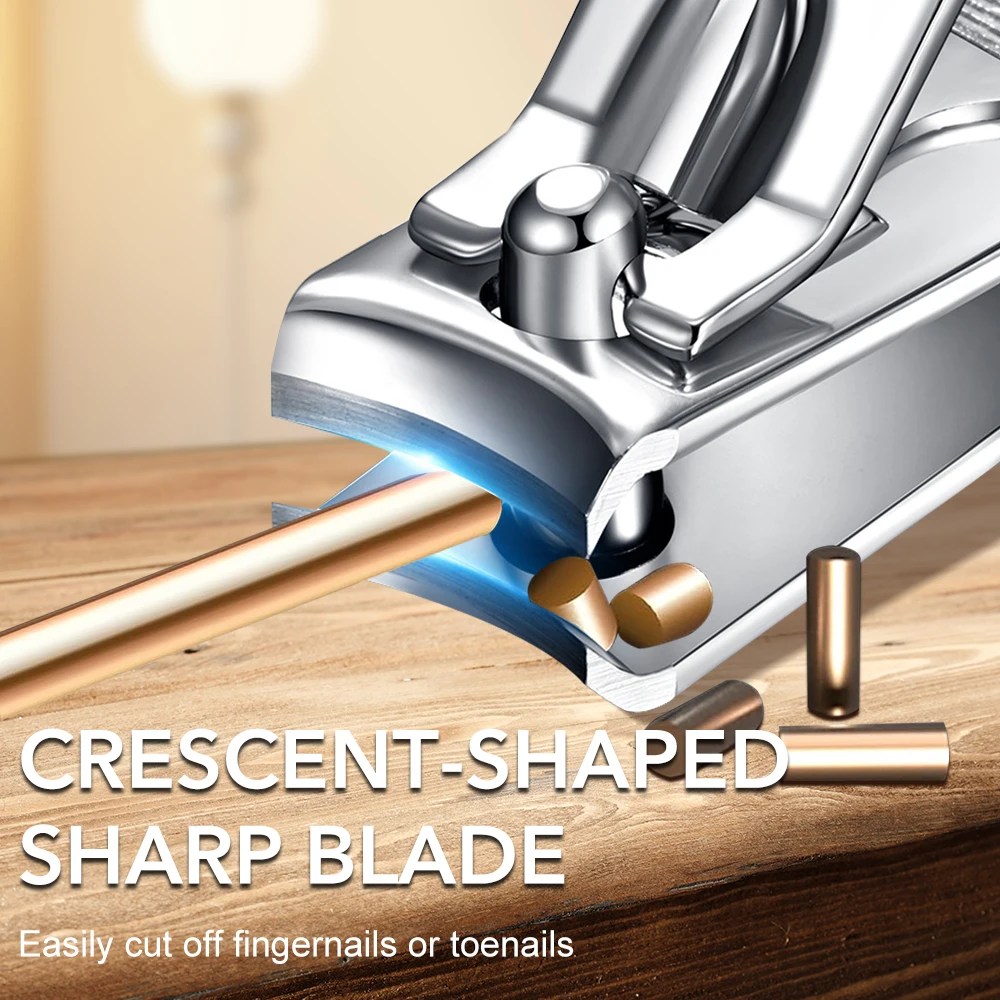 

1PC Color Nail Clippers Stainless Steel Nail Cutter Thick Scissor Plier Toenail Fingernail Professional Manicure Trimmer NailArt