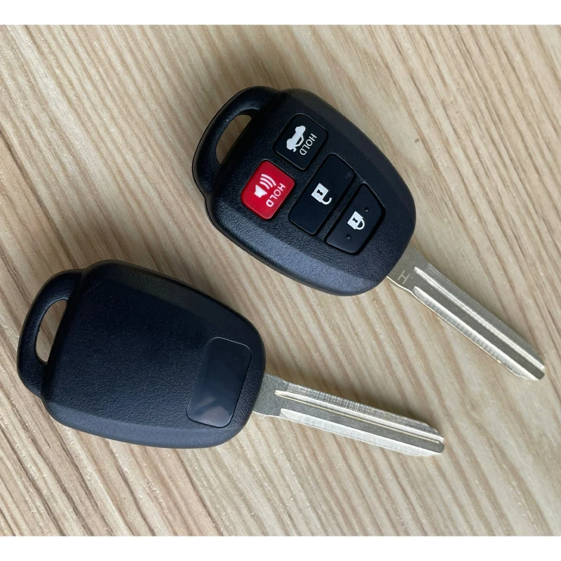 Chiave a distanza Shell Case Fob Cover per Toyota Camry Corolla 2012 2013 2014 2015 2016 07 RAV4 Prius Key Case con H sulla lama