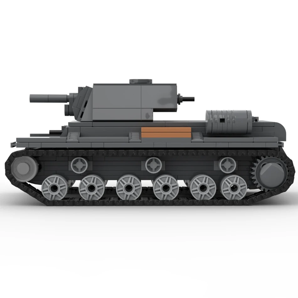 Moc-子供向けのメイン重戦車モデル、ビルディングブロック、エキスパートコレクション、ディスプレイおもちゃ、レンガ、誕生日プレゼントセット、KV-1