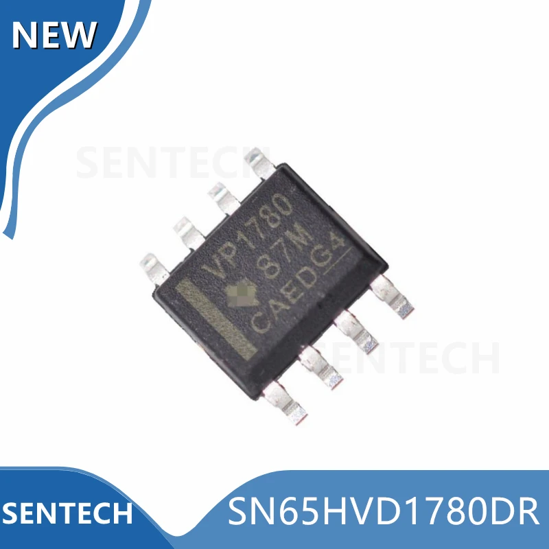 10Pcs/Lot New Original SN65HVD1780DR SOIC-8 (VP1780) 70V RS-485 transceiver with fault protection function