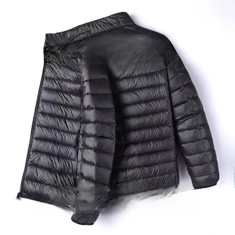 

plus Size Lightweight Padded Jaet Men's Loose Fit Winter Coat Warm Hooded down Cotton Outerwear for plus Size People