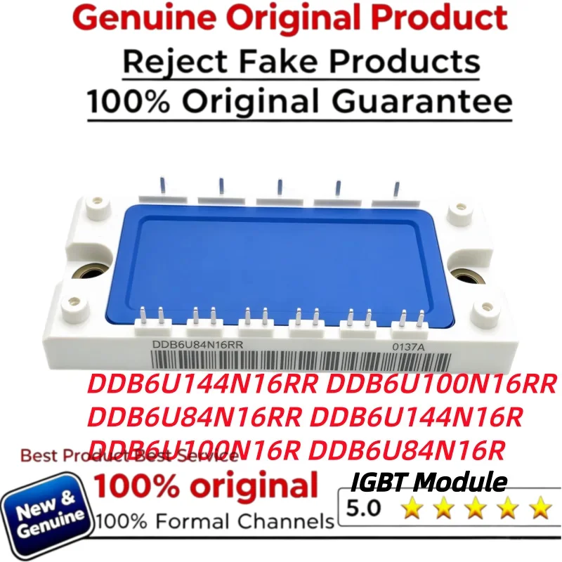 1pcs 100%  New OriginalDDB6U84N16R DDB6U100N16R DDB6U144N16R DDB6U84N16RR DDB6U100N16RR DDB6U144N16RR IGBT Module