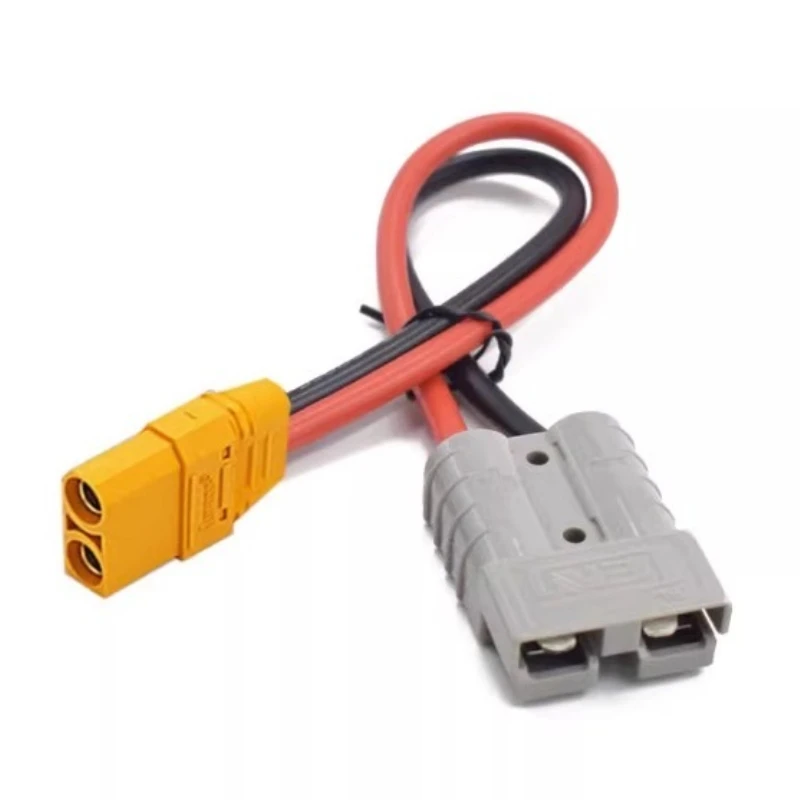 50amp 600v Anderso, n conectores de alimentação para xt9,0 macho fêmea plug 10awg 30/50cm cabo adaptador para veículos elétricos de energia solar