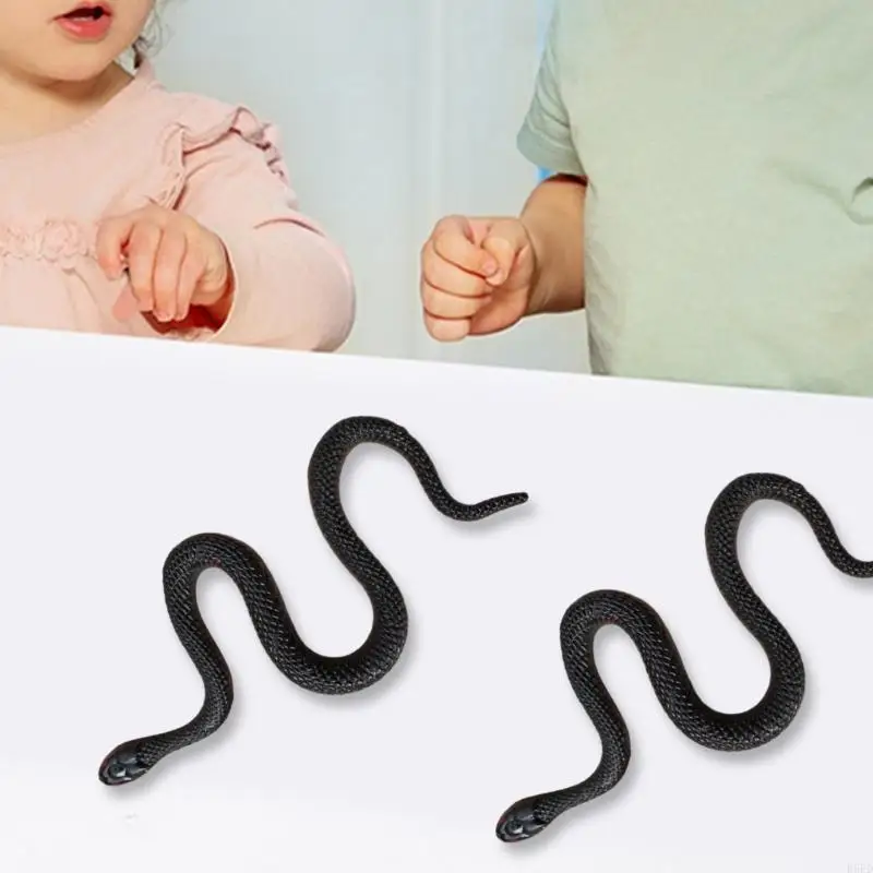 R6fd Snake Prank Props Halloween April Founts Novità Snake Display Toy 10pcs