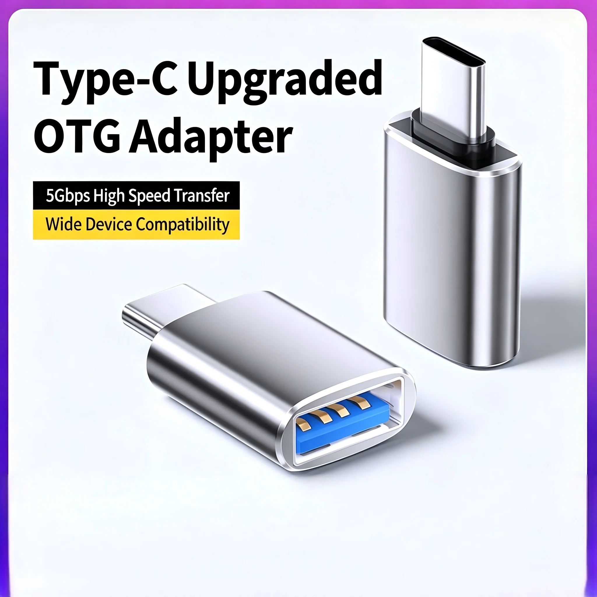 Type-c to usb interface otg adapter mobile phone USB flash drive converter is suitable for Apple 15tpc USB flash drives