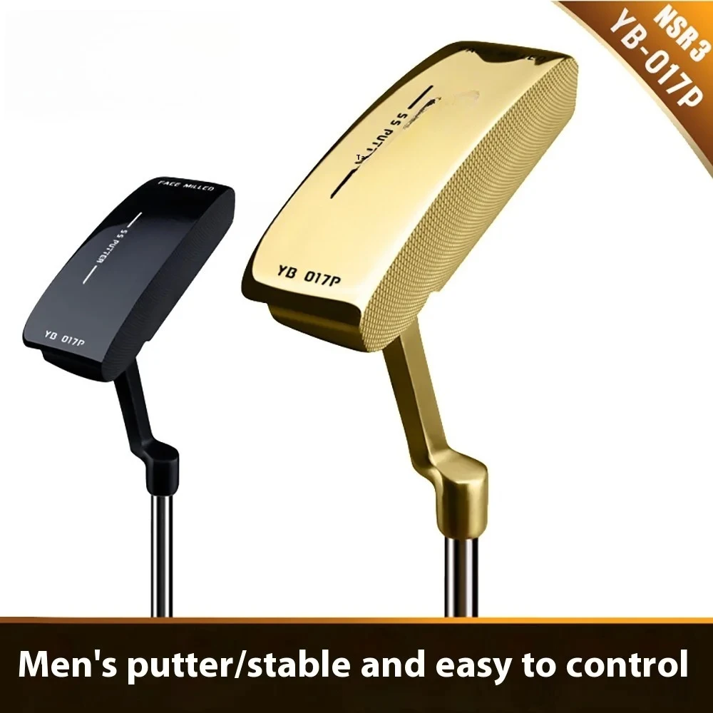 Men's Right Hand Putter 950 Steel Golf Club Black/Golden PGMNSR3 TUG033 Golf Club