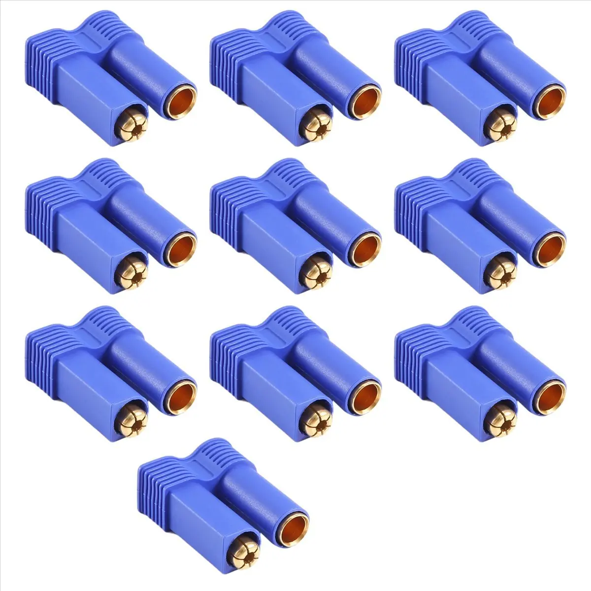AT42 5 Pairs of EC5 Banana Plug Connector Female+Male for RC ESC LIPO Battery/Motor
