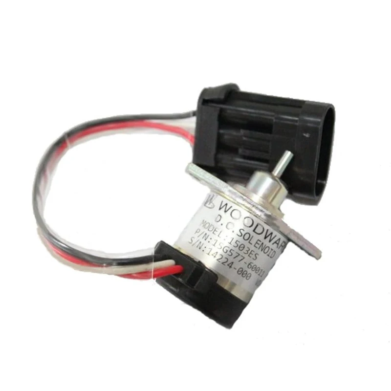 1G577-60010 1G577-60011 6689034 2536022   Katup Solenoid Berhenti 12V untuk Bobcat S330 A300 S750 S770 S850 T750 T770 A770 T870 T250