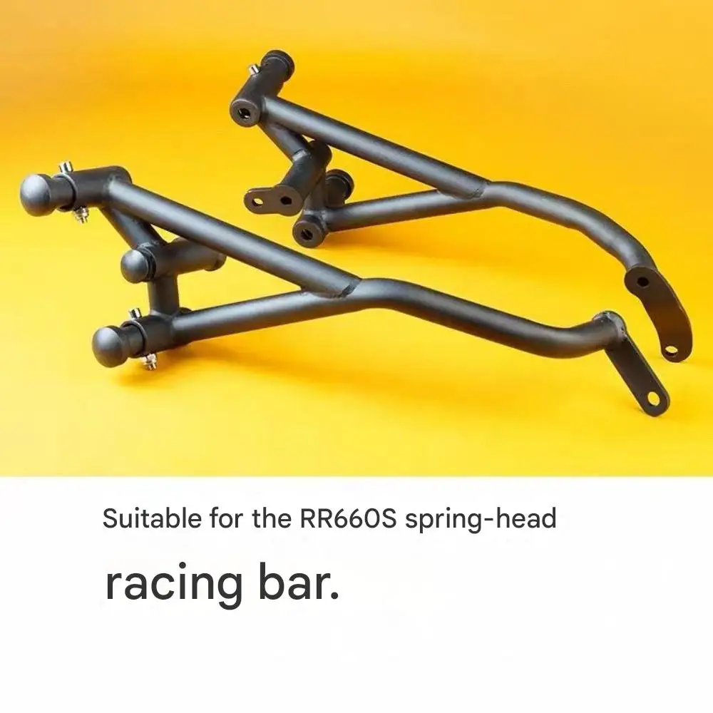 For Spring Crash Bar Compatible with Loncin Voge RR660S, Racing Bumper, Motorcycle Modification Parts