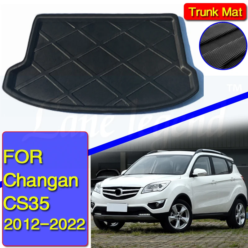 

For Changan CS35 2012-2022 Boot Mat Rear Trunk Liner Cargo Floor Tray Carpet Mud Pad Guard Protector Accessories