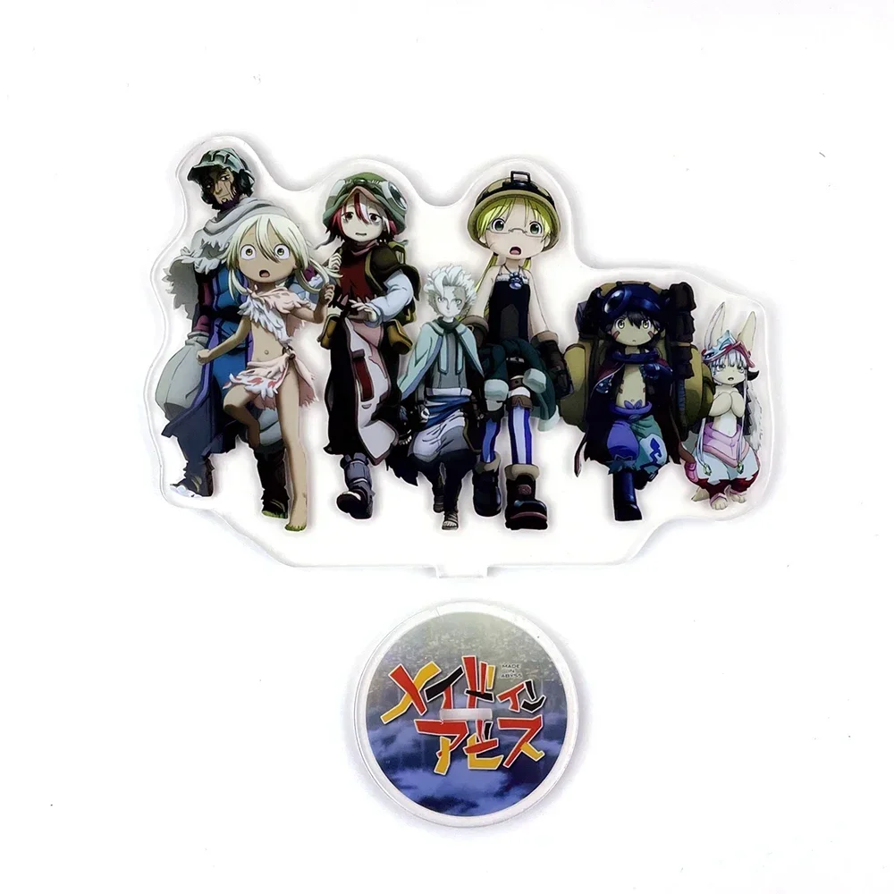 

Nanachi Reg Riko Faputa acrylic standee figurines desk decoration cake topper