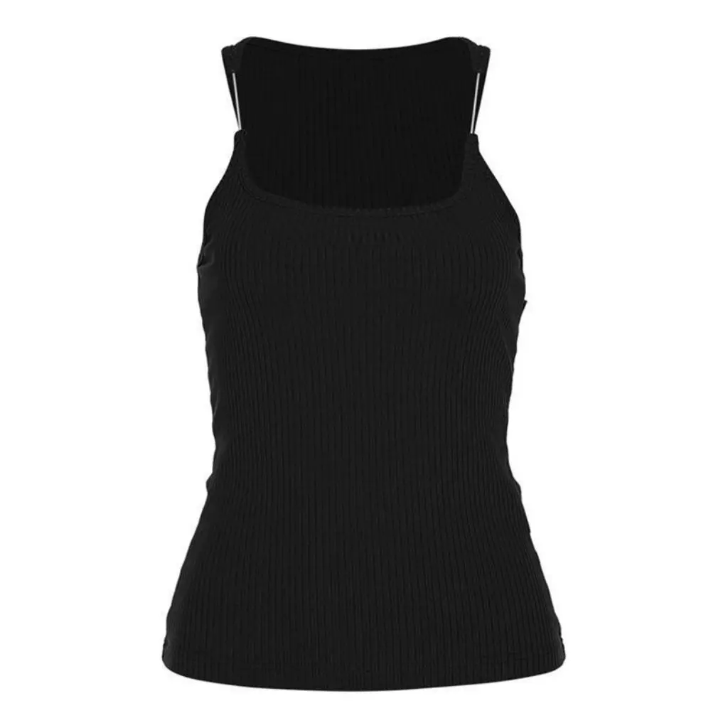 

European And American Women's Slim Fit Invisible Sling Vest Summer Fashion Sexy Solid Color for Spice Girls