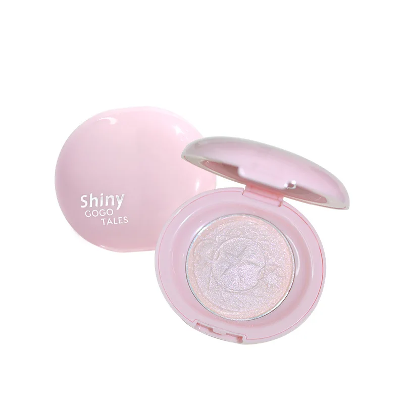 Gogotales Single Color Highlight Contouring Palette Face Brightening Fine Glitter Mashed Potato Polarized Highlight