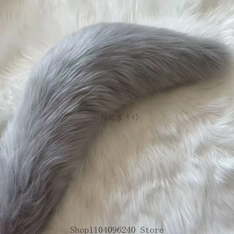 فرسان Projekt الأحمر تأثيري الأذن التدرج القط الذيل أنيمي عقال أغطية الرأس الدعائم اكسسوارات هالوين المشجعين هدية