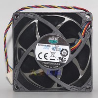 New Cooler Fan for FA08025M12LPA 12V 0.45A 8CM 4-wire PWM Hydraulic Silent Temperature Control Fan 80*80*25MM