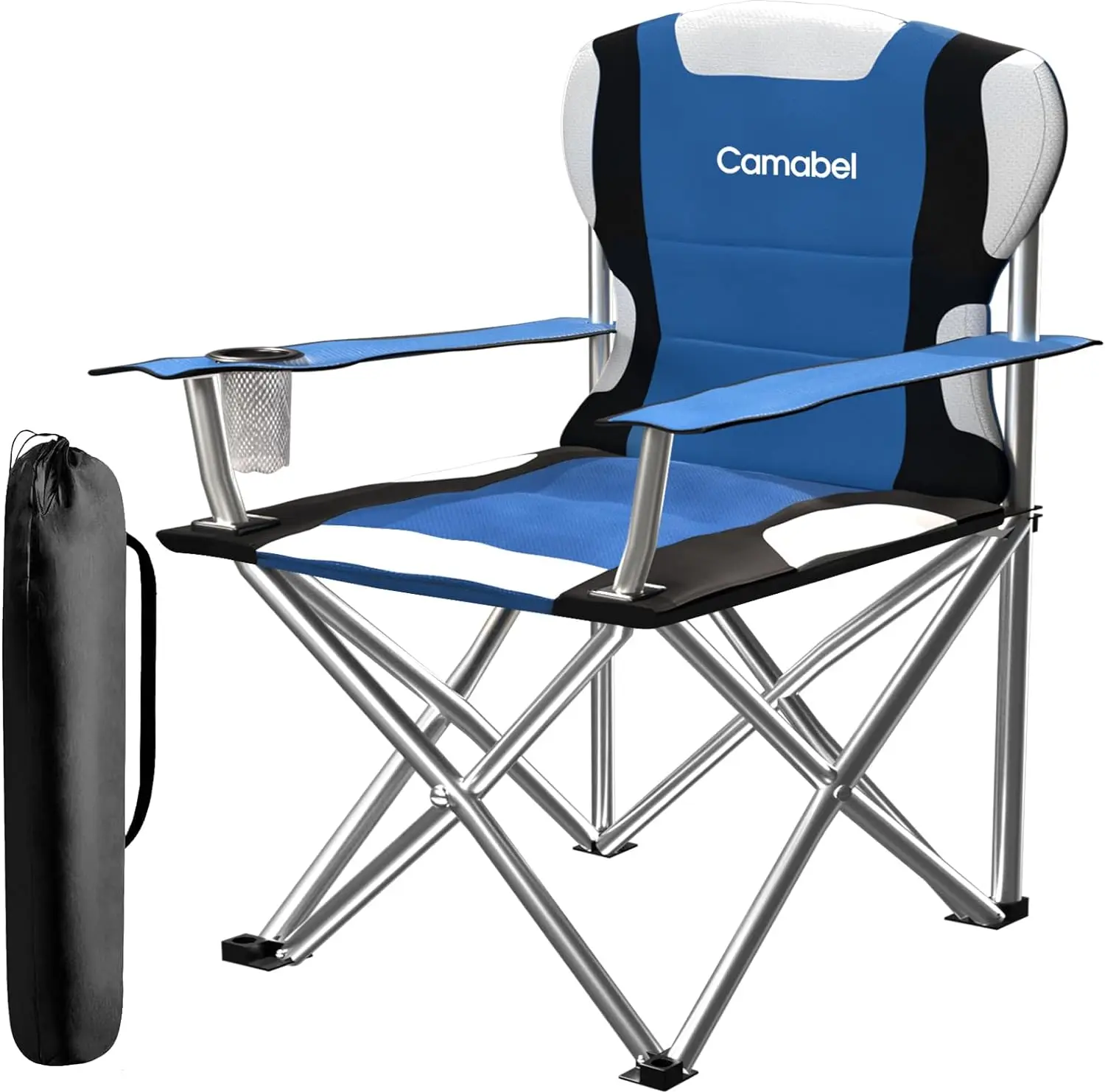 

Oversized camping chairs Heavy duty folding beach chairs, outdoor lawn chairs, fishing, hiking, camping