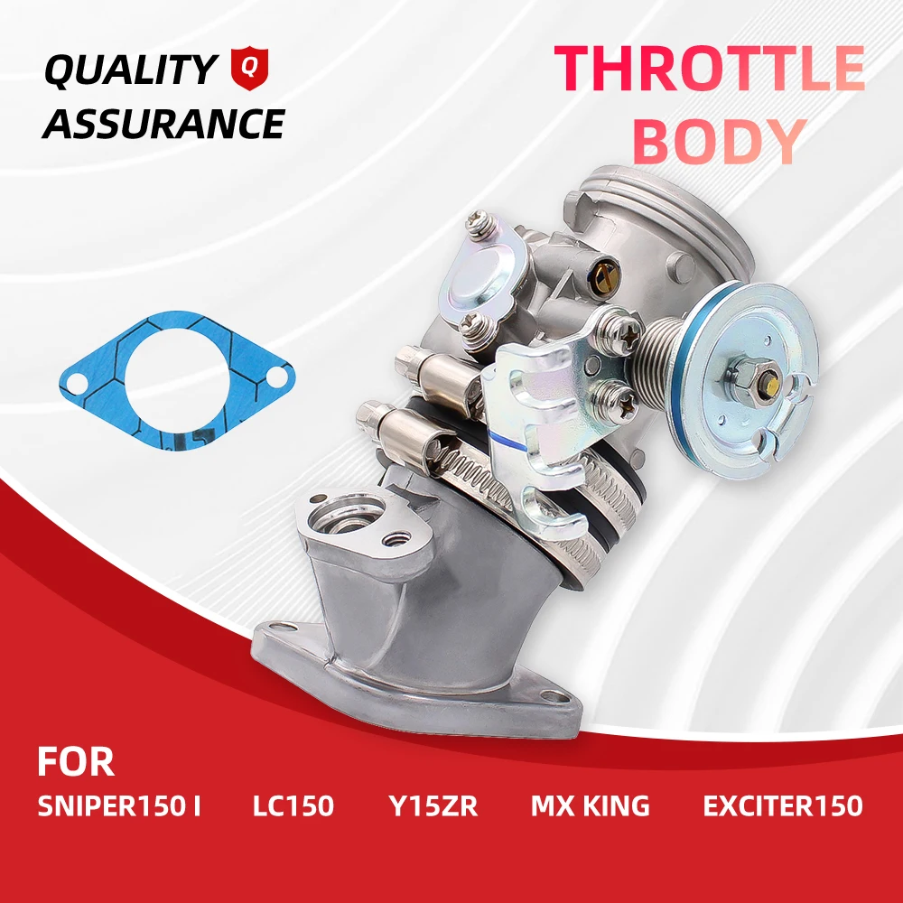 32 34 36 38 40mm Throttle Body for YZF-R15 FZ150I LC150 Y15ZR SNIPER150 I EXCITER150 Jupiter MX KING