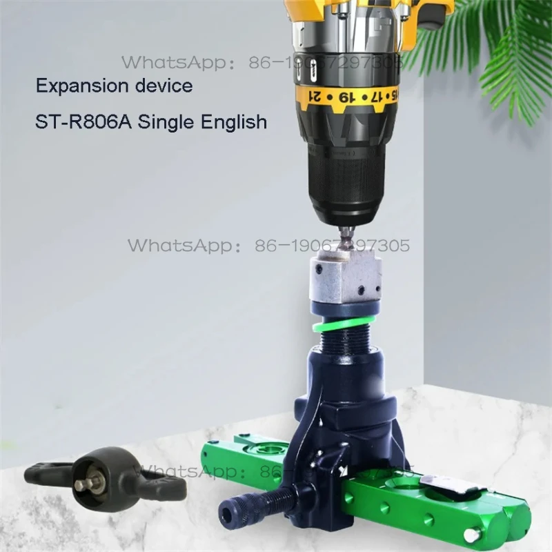 ST-R806A Expander Ratchet Hand Electric Dual Purpose Eccentric Aluminum Alloy  Tube 1/4, 3/8, 1/2, 5/8, 3/4