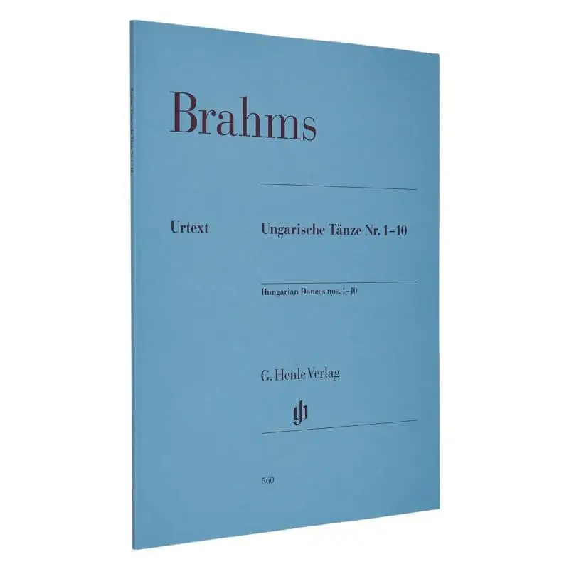 

HN560 Brahms Угорские танцы 110 Cai Camilla G Henle Verlag 9790201805603 Книга