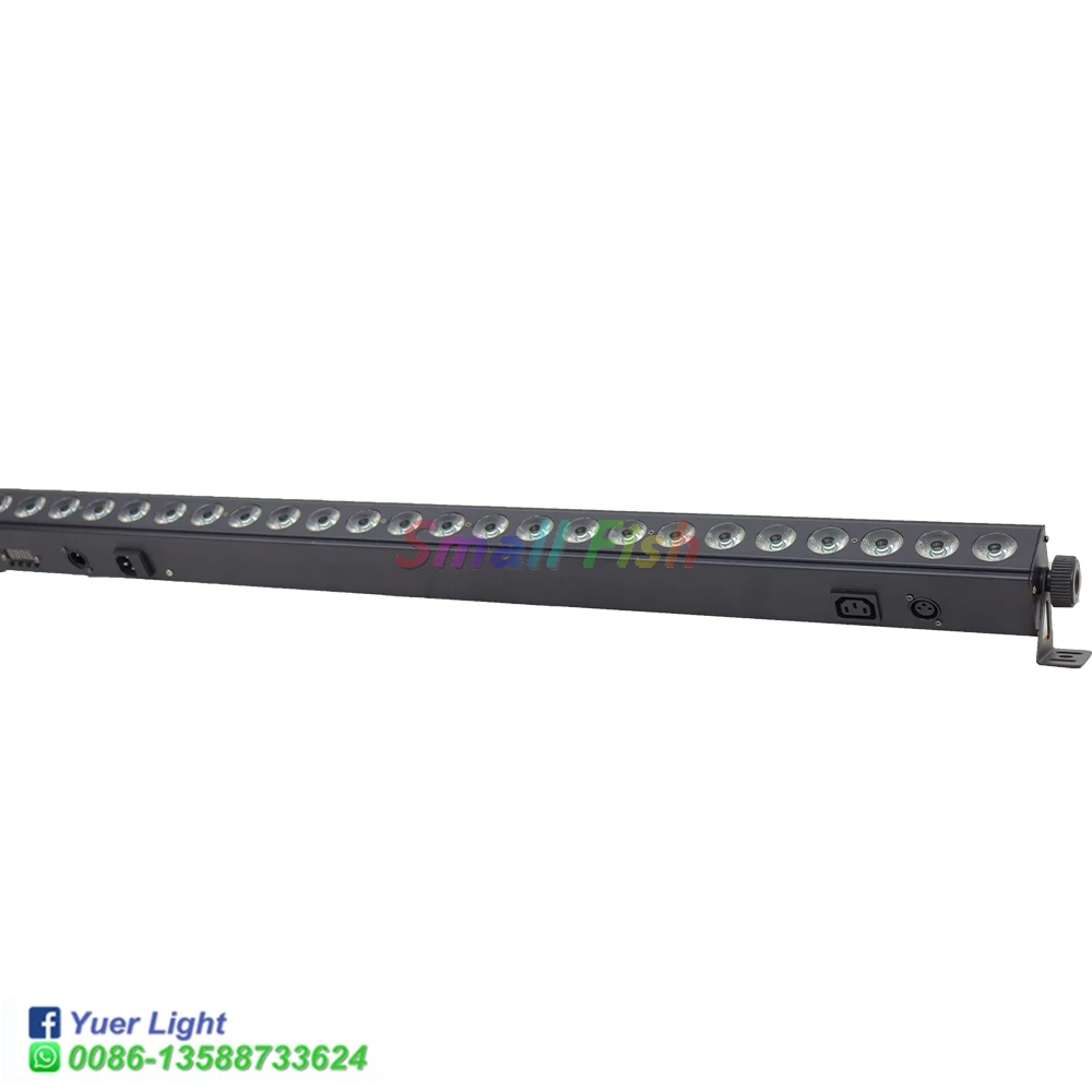 Éclairage de Scène Stroboscopique à Barre UV RGBW, Lavage Mural LED, pour ixà Domicile, Club, Chang, DJ, Hall pour Noël, brevIntérieure, Lampe à