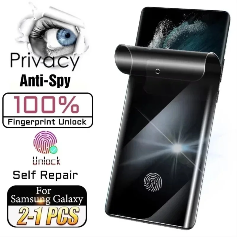 Privacy Screen Protector For Samsung A56 5g A36 A16 A26 A06 A55 A35 Galaxy S26 S25 Ultra S24 S23 FE S22 Anti-Spy Hydrogel Film