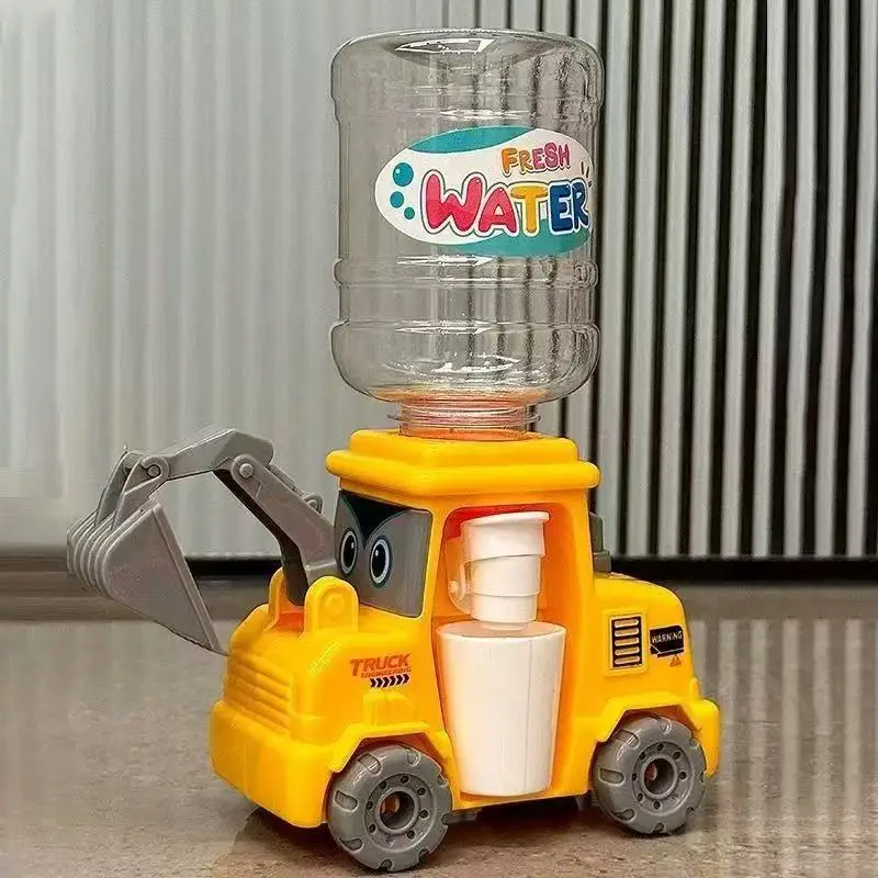 Kids Play House Mini Simulation Water Dispenser Device Toys Fun Kitchen Supplies Can Drink Water Dispenser Dollhouse Accessories