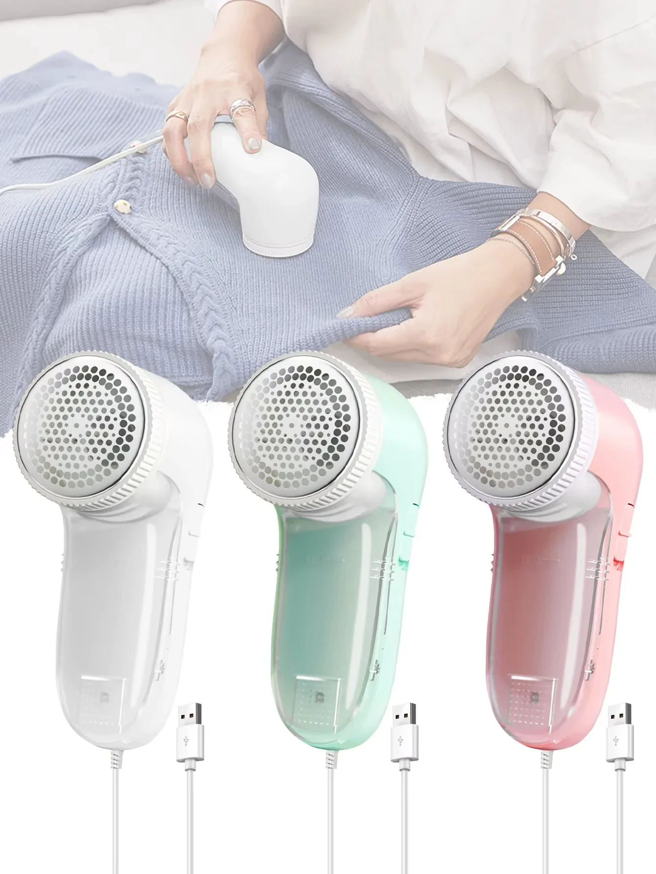 

Professional Removes Lint From Clothes Pet Hair Remover Cleaning Roller Take Out of Clothes Electric Cats Hair Brush Home Tools