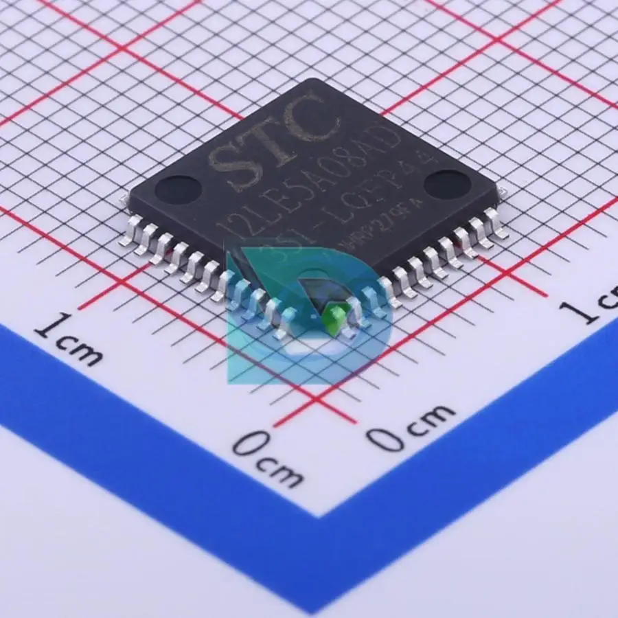 12LE5A08AD 8KB 1.25KB FLspatule 40 2.2V ~ 3.6V 51 Série LQFP-44(10x10) Microthorac( MCU/MPU/SOC) puces Nouveau original