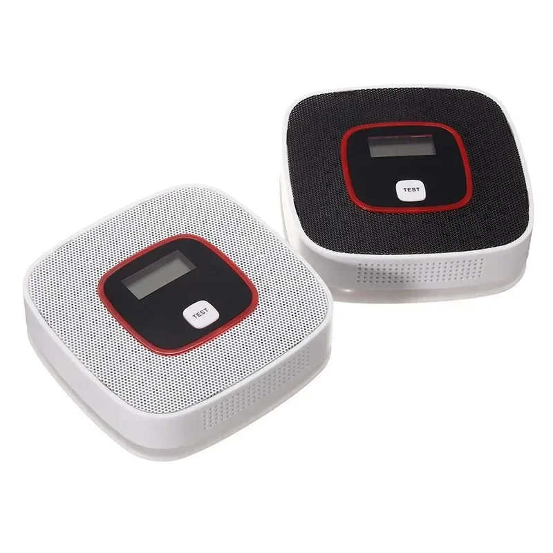 ESCAM LCD CO Koolmonoxide Gas Alarm Sensor Vergiftiging Rookgas Tester Detector