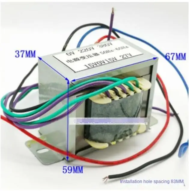 Imagem -03 - Transformador Duplo 15v 27v do Controle da Máquina de Soldadura do Inversor Mos Tubo 315 400 Transformador da Frequência de Potência da Máquina de Soldadura