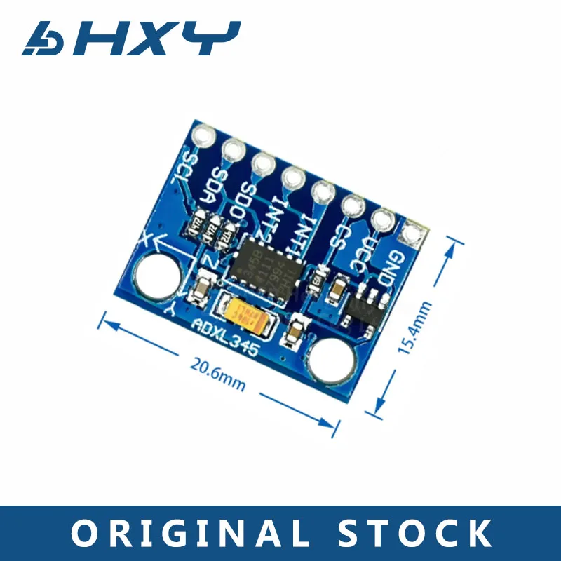 GY-291 ADXL345 Digital Three 3 Triple Axis Sensor Acceleration Of Gravity Tilt Board For Arduino Module IIC SPI Replace ADXL335