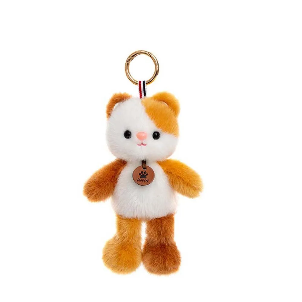 

Модный плюшевый брелок для ключей в виде мультяшных животных: кошка, собака, осёл, крокодил, обезьяна. Мягкий полиэстеровый брелок для автомобильных ключей.