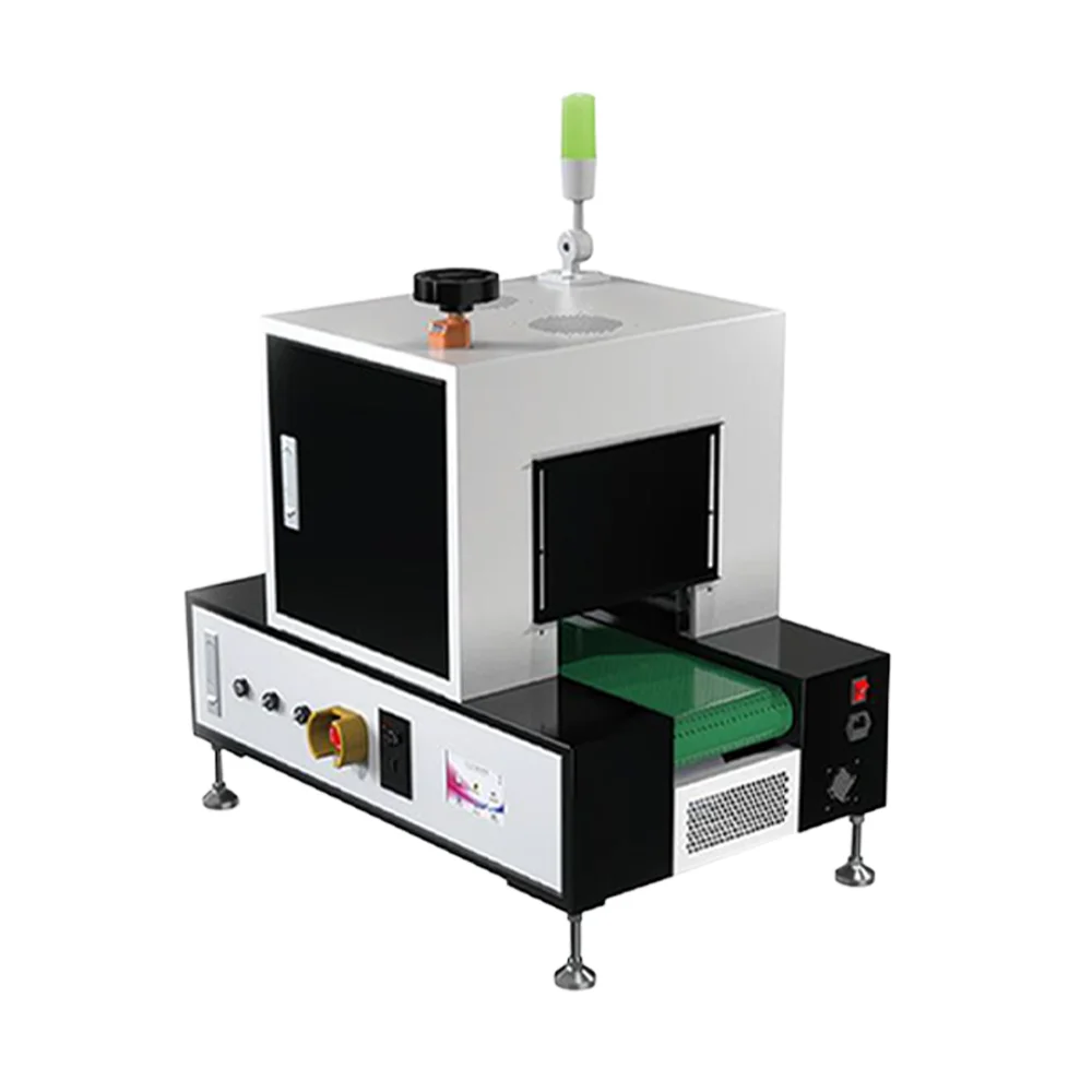 Desktop UV LED Curing Oven with 200mm Width Conveyor Belt Installed 200*100mm LED UV Curing Lamp System