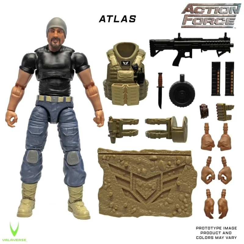 In Stock Valaverse Thunder Squad Action Force 5 Waves 1/12 Colonel Xiqi And Other Movable Dolls Gift