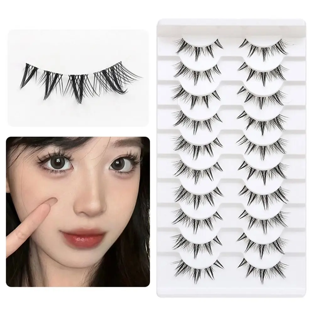 יפנית cosplay cosplay אופנה טבעי נראה 3d מזויף ריסים ריסים קוסים לנשים