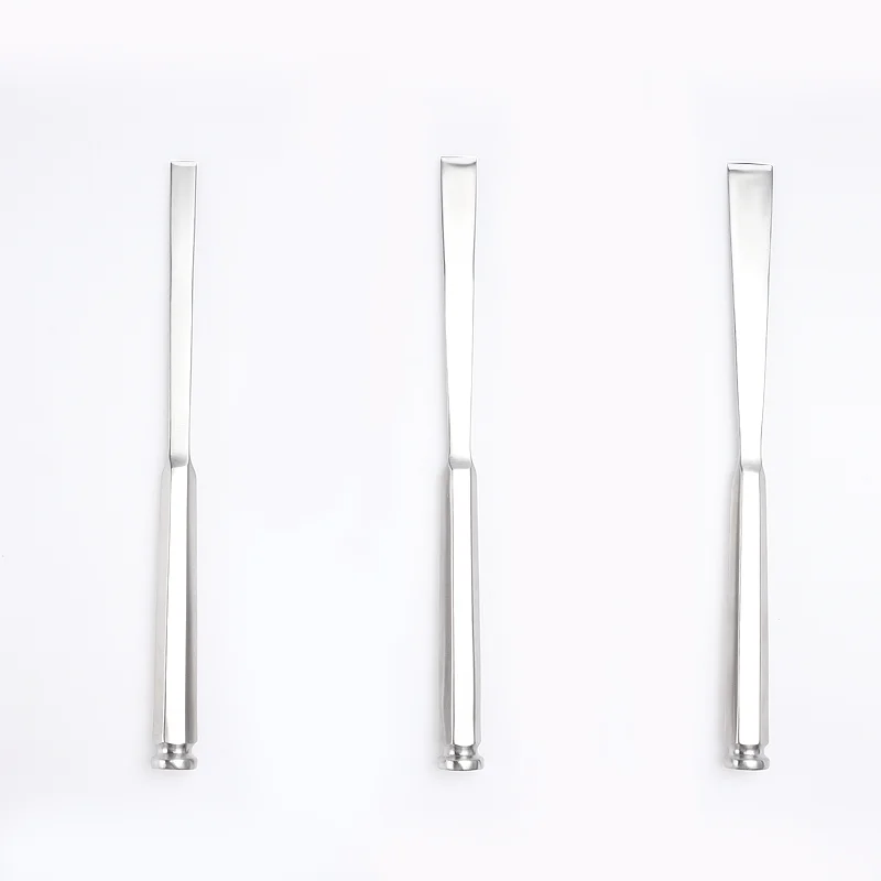 Cuchillo médico para huesos Cincel para huesos de acero inoxidable Cincel para huesos para uso médico
