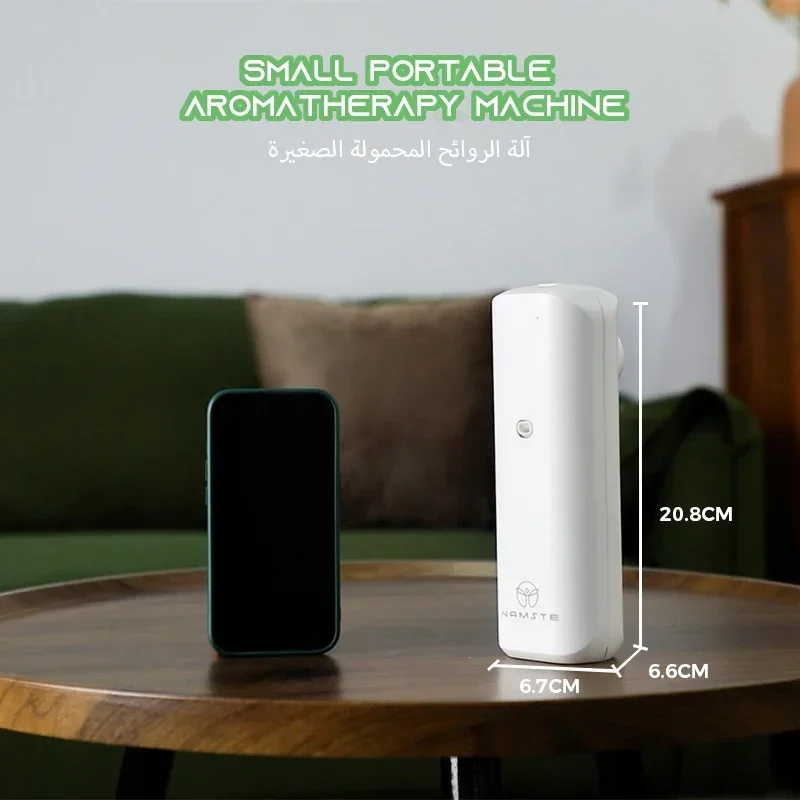 NAMSTE 전기 디퓨저 에센셜 오일 아로마 테라피 기계, 전기 디퓨저 소켓, 블루투스 공기 청정기, 가전 제품