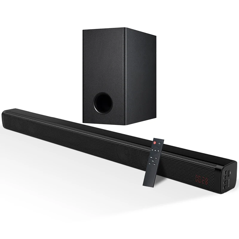 Wholesale Home Audio Bar TV Sound Bar with Subwoofer Active Speaker Wireless Multimedia Home Theater System