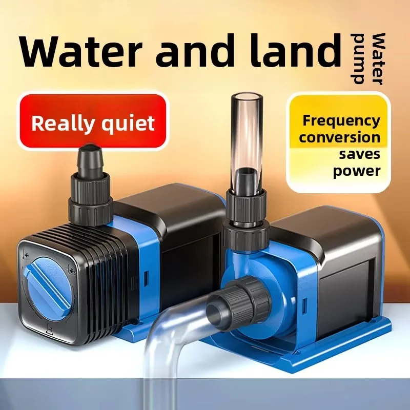 

Dual-Use Variable Frequency Silent Submersible Water Pump for Fish Tank & Pond Filtration Circulation