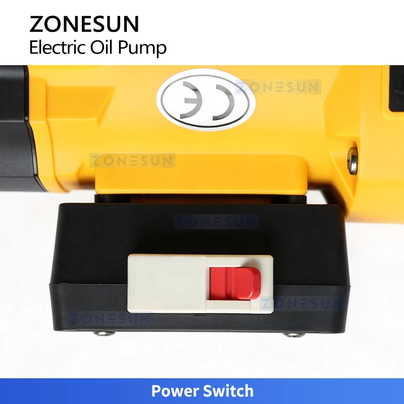 ZONESUN ZS-EVF04 Heat-Resistant Electric Oil Liquid Drum Pump