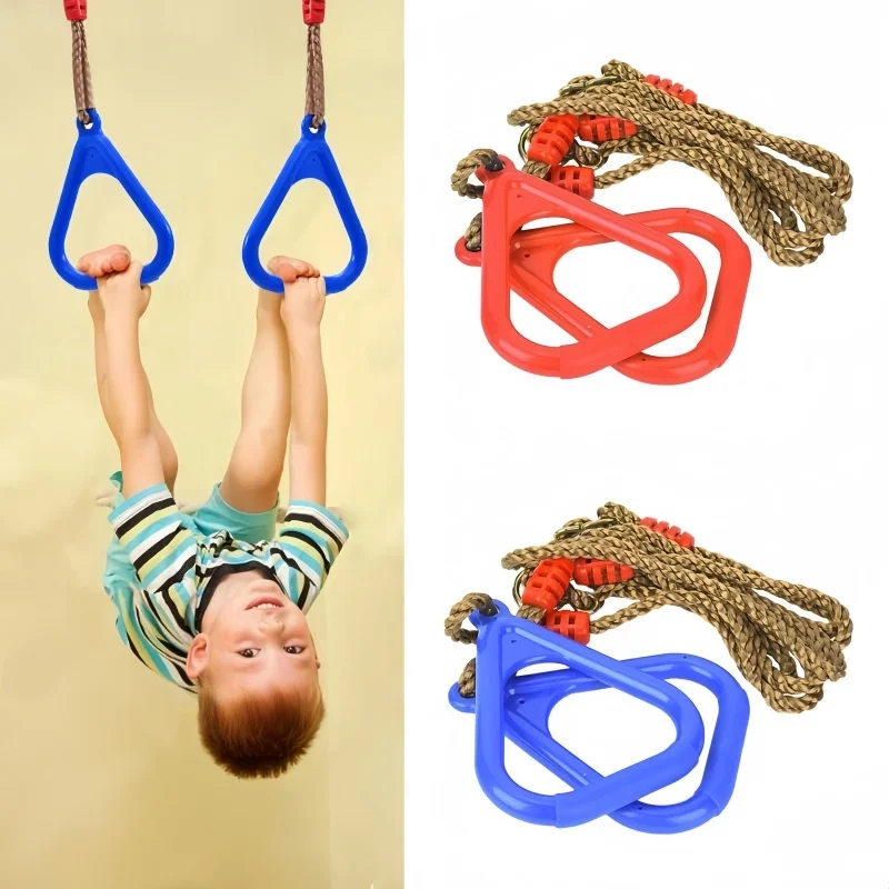 swing-gymnastic-rings-hanging-children-playground-outdoor-backyard-garden-obstacle-course-sensory-integration-training-toys